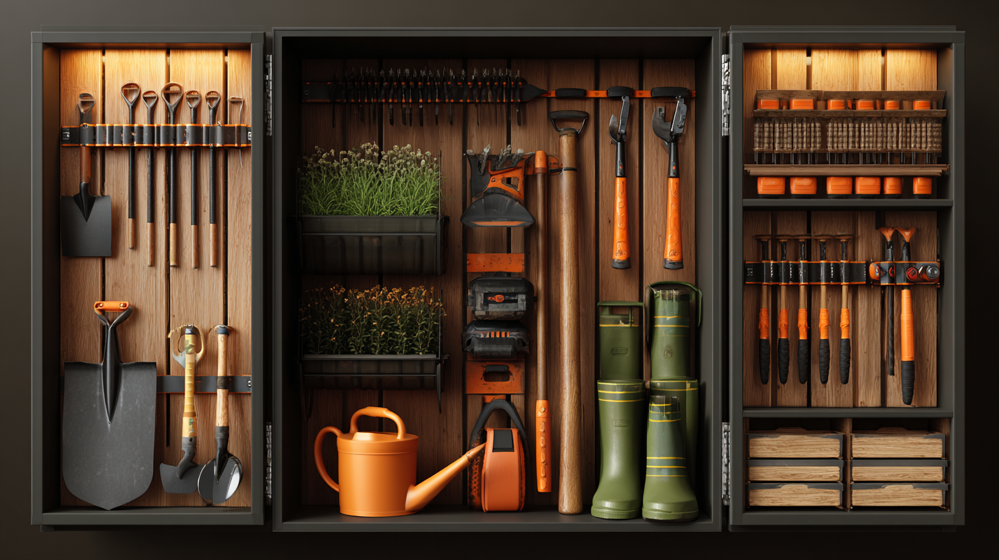 Construiește un dulap simplu pentru unelte de grădinărit