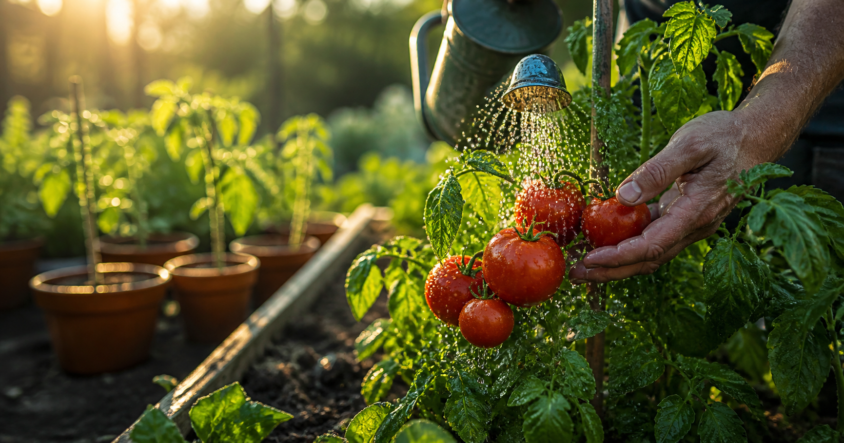 Tomatele sunt printre cele mai populare plante din grădina de acasă a românilor, dar succesul cultivării lor depinde în mare măsură de o strategie corectă de udare