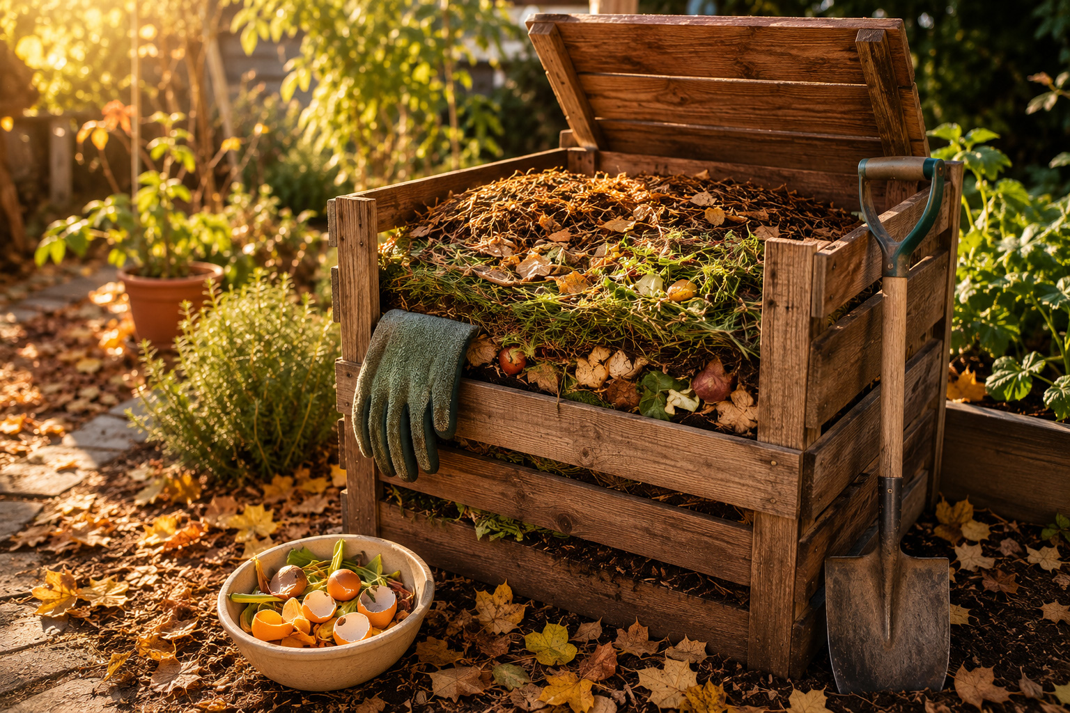 Compost acasă: ghid pas cu pas