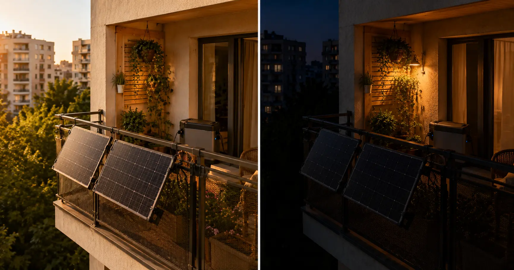 Sistemul solar de balcon