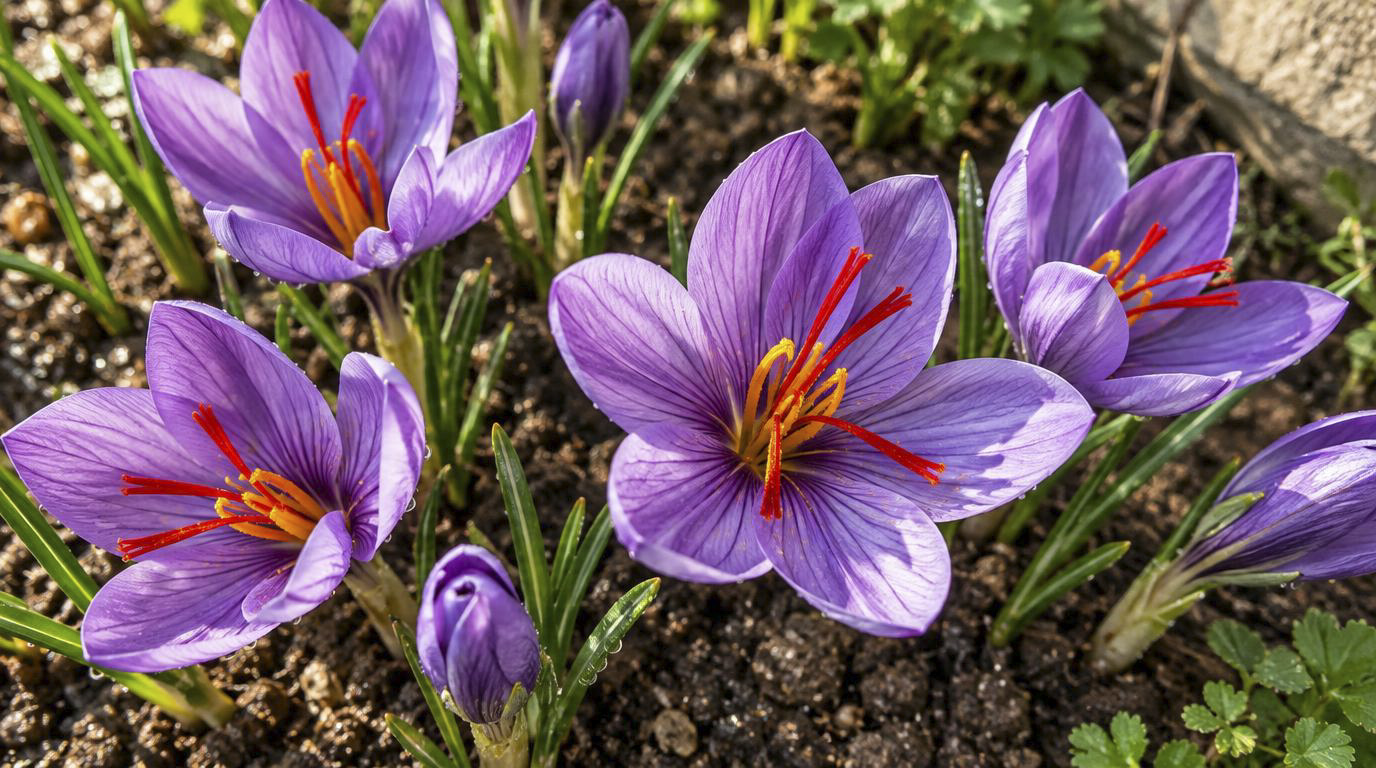 Șofran în grădină: ghid complet de cultivare